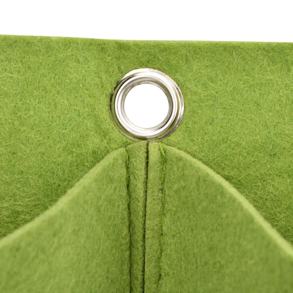 2PCS 100*50cm Hanging Wall Planter Bag 18 Pockets Vertical Greening Planter Outdoor Gardening