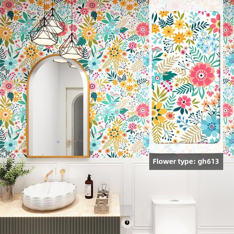 Vodotěsná a odolná proti vlhkosti Omyvatelná Tapeta na pozadí do ložnice, pokoje, obývacího pokoje Domácí Samolepka na zeď