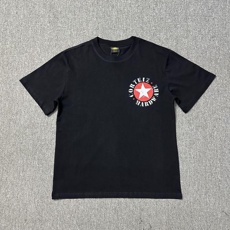 Cross-border corteiz Alcatraz series T-shirt short-sleeved letter Logo digital printing men's and women's tide t trend versatile