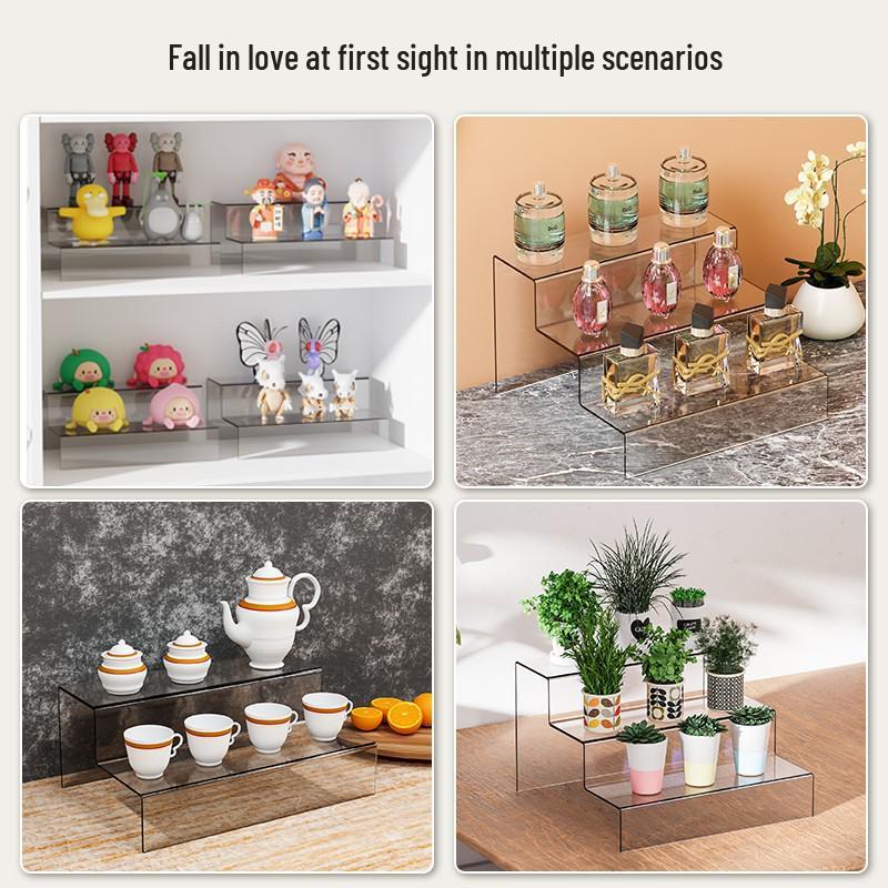 Transparent Acrylic Multi-layer Display Stand for Figures and Blind Boxes