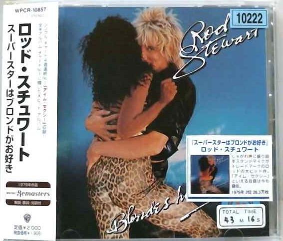 

CD ROD STEWART - Blondes Have More Fun WPCR10857 Warner Bros. Re 2000 Japan Rock Used