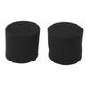2 Pcs Speaker Port Tube Foam Reduce Standing Wave Bass Air Port Sponge Plugs for Speaker Cabinet Port Tube 90mm Dia.