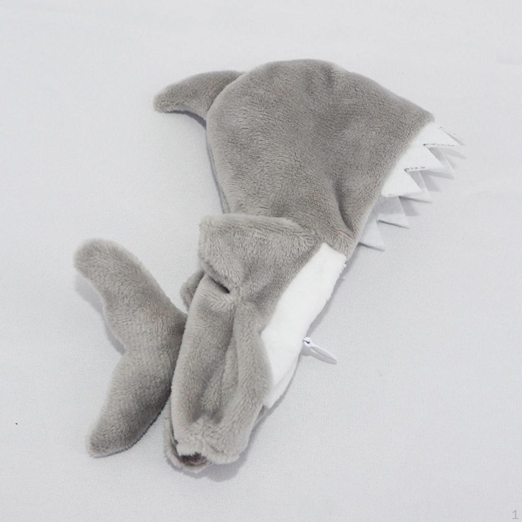 Doll Clothes Shark Bodysuit with Zipper :12