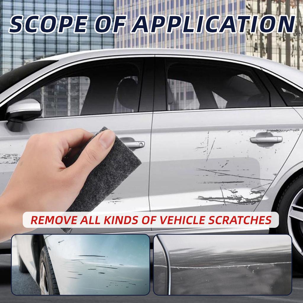 Nano Scratch Cloth Car Scratch Care Kit Car Paint Scratch Polishing Maintenance Agent Kit 60g
