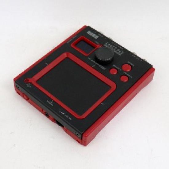 Used KORG KAOSS PAD mini-KP Dynamic Effects Processor | Touchpad FX Controller | Compact DJ Tool | Black Red