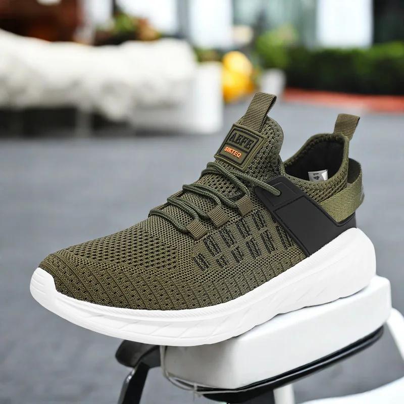 Fashion Male Sneakers Cosplay Winter Sport Shoes For Men Luxury Designer Trainer Leather Not Casual Shoes High-Soled Lightweight Tennis