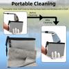 with Fabric Golf Cleaning Bag Washable Golf Ball Wash Bag Golf Club Cleaning Bag  Golfers