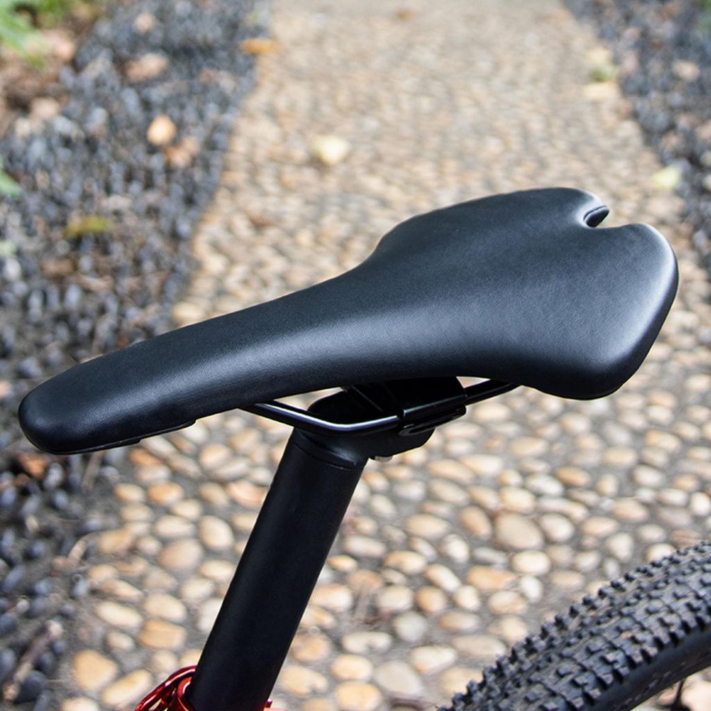 Cycling Seat Cushion Shock Absorption Comfortable Foam Saddle Pad for Mountain Road Folding Vehicle