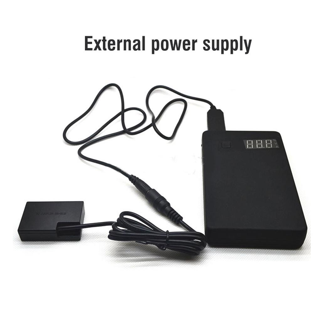 Dr  E18 (LP E17) Dummy Battery for Canon EOS 760D EOS 760D T6i 750D 8000D Camera