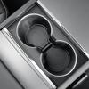 For Tesla Model Y Juniper 2025 Central Control Anti Slip Cup Mat Storage Cup Mat Car Water Cup Holder Mat Drink Insert Coaster