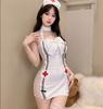 Xiyun Sexy Lingerie Sexy Pure Desire Nurse Uniform Temptation Pajamas Small Chest Show Big Bed No-take Pajamas Set