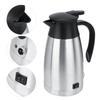 1L 12V/24V Electric Heating Cup Kettle Stainless Steel Water Heater Bottle for Tea Coffee Drinking Travel Car Truck Kettle