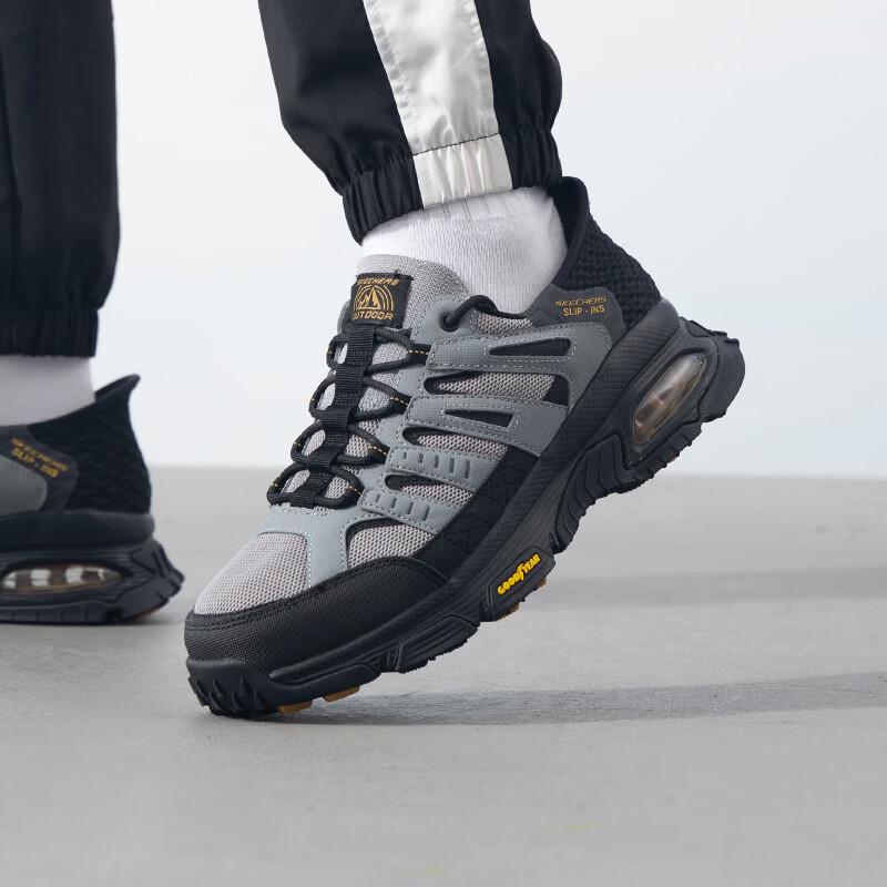 Мужские походные ботинки Skechers 237322C-GYBK US 6.5 серый