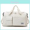 Large Capacity Lightweight Nylon Travel Bag With Shoe Compartment For