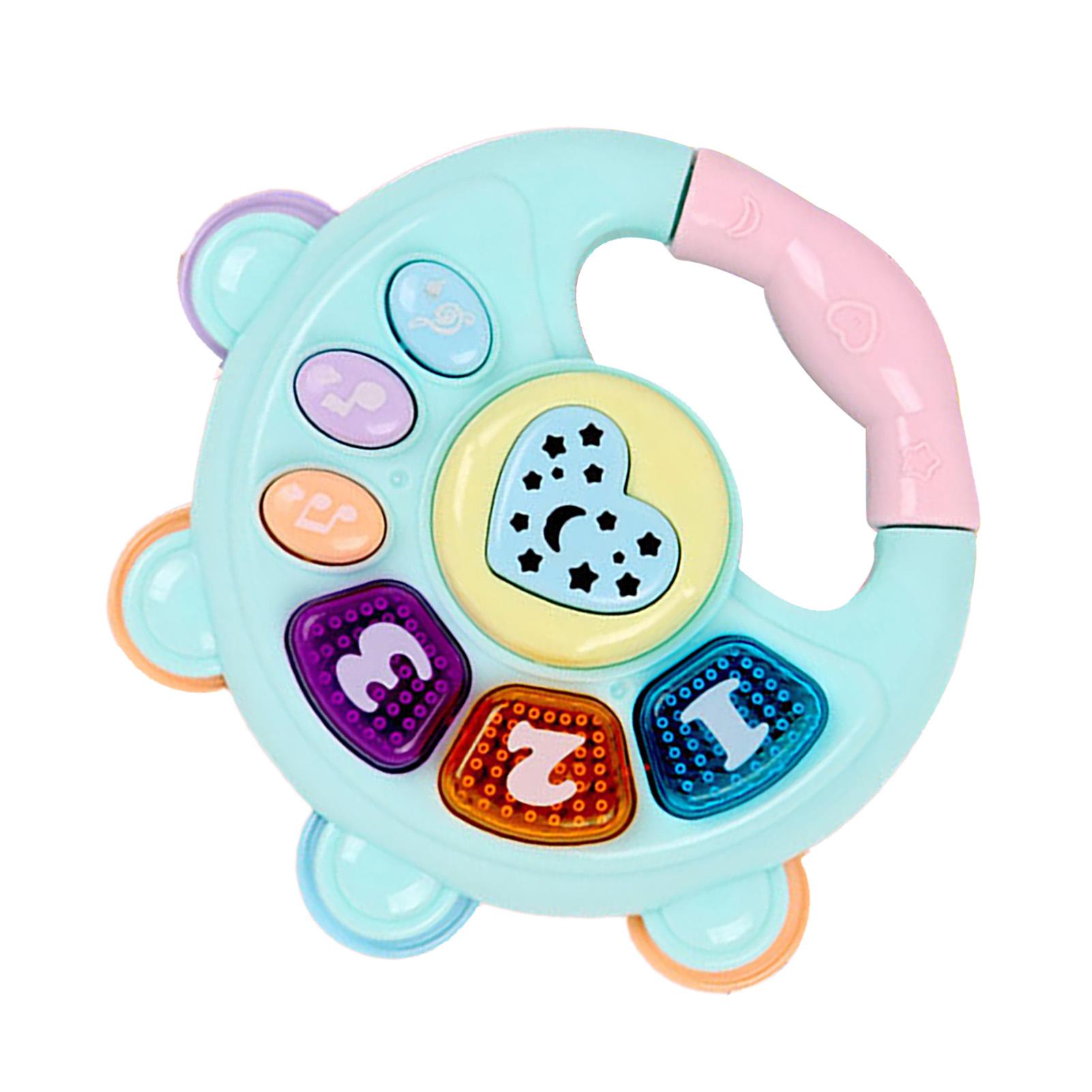 

Babies Grab Shaker Toddlers Infant Rattle Early Education Puzzle Toy Musical Instruments for 0‑1 Year Old