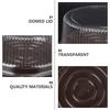 10Pcs 8 Inch Transparent Plastic Cake Pastries Box Cupcake Muffin Dome Holders Cases Boxes Cups