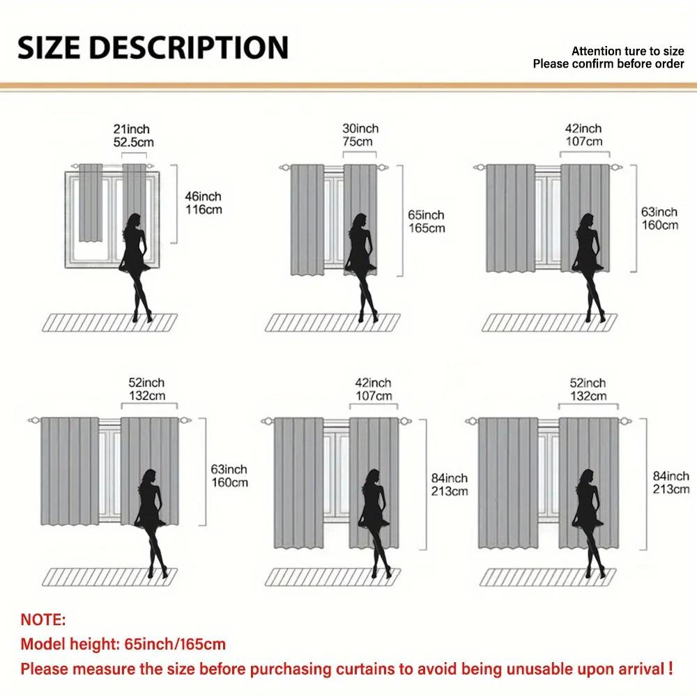 Cute Black and White Cat Pattern Print Drapes Room Darkening Window Curtains for Home Decor,Rod Pocket Blackout Curtains Bedroom