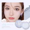 Luo Xiaoman Single-Color Blush Contouring Capybara Expansion Color Shrinking Natural Matte Fine Shimmer Blush Blue Blush Purple Highlighter