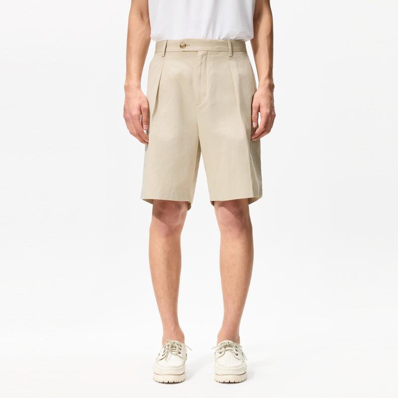 Tommy Hilfiger Casual Shorts Men's Light Khaki RBT MW0MW40737
