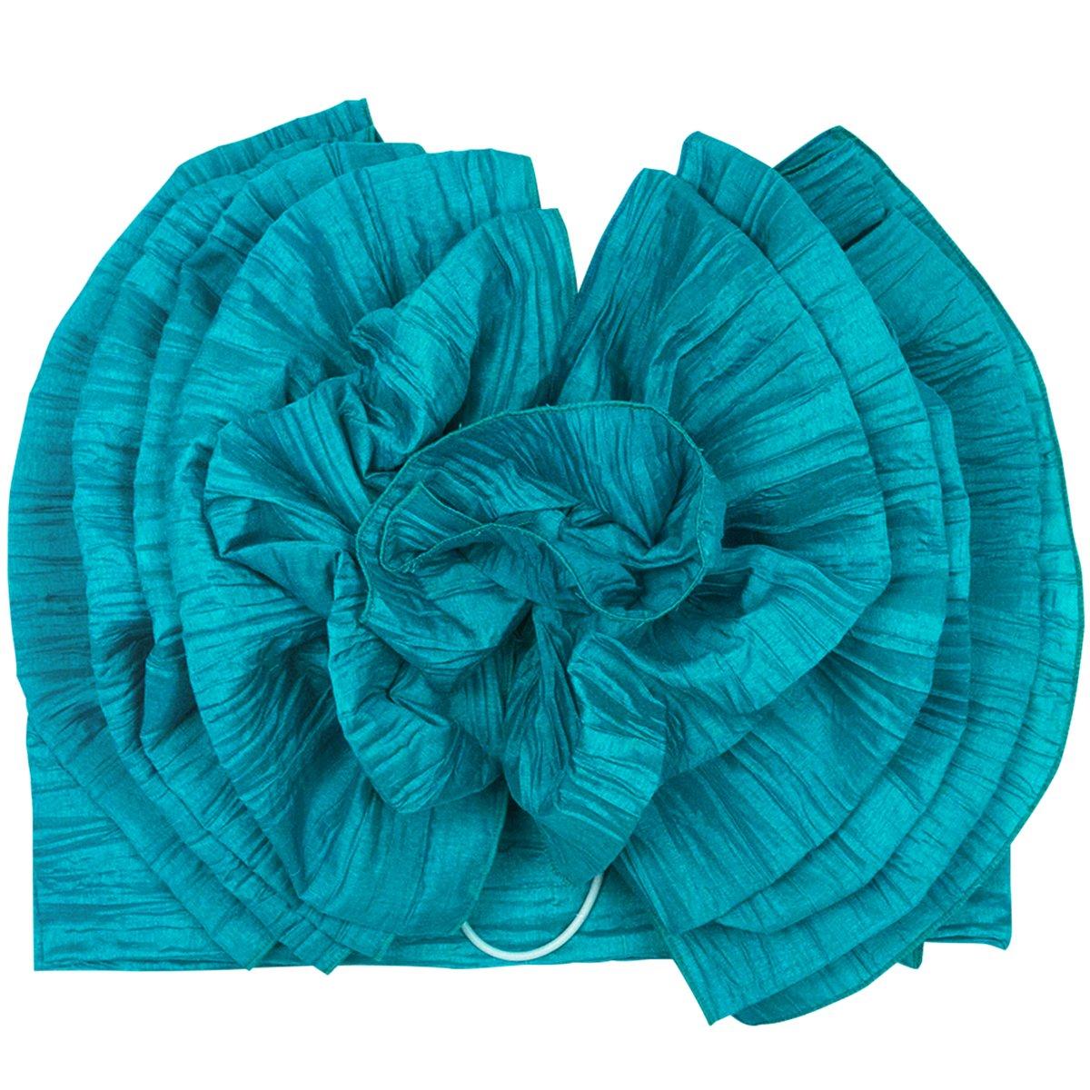 [KYOETSU] [Kyoetsu] Obi (Pre-tied obi) for Yukata, Adult, Flower Ball X, Women s (5. Turquoise)