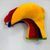Clown Costume Hat Rainbow Color Halloween Props Cosplay Party Accessories Christmas Carnival Party Costume for Teenagers