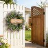Kai Jin Lavender Letter Wreath for Indoor/Outdoor Door Decoration
