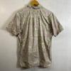Used 90s Reyn Spooner Hawaiian Shirt Aloha Short Sleeve BD Reverse Print Inside Out All Over Pattern Ethnic Pattern Tribal Old Clothes VINTAGE Beige
