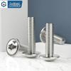 304 Stainless Steel Phillips Pan Head Machine Screw with Washer