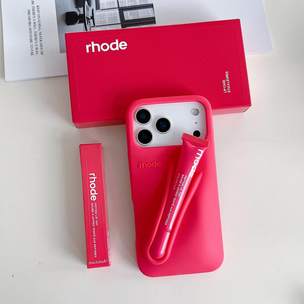 Etui na telefon inspirowane szminką dla urządzeń Apple Silikonowe etui miękkie, odporne na wstrząsy z wzorem 3D Noś swoją szminkę