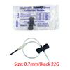 Veterinary Disposable Sterile Double-Bladed Venous Blood Collection Needle for Cats and Dogs, 50-Pack Affordable Packaging