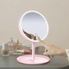 Detachable 1PC 3 Modes Makeup Mirror with Light LED Daylight Vanity Mirror Storage Base Mirror with Light Gift USB Rechargable
