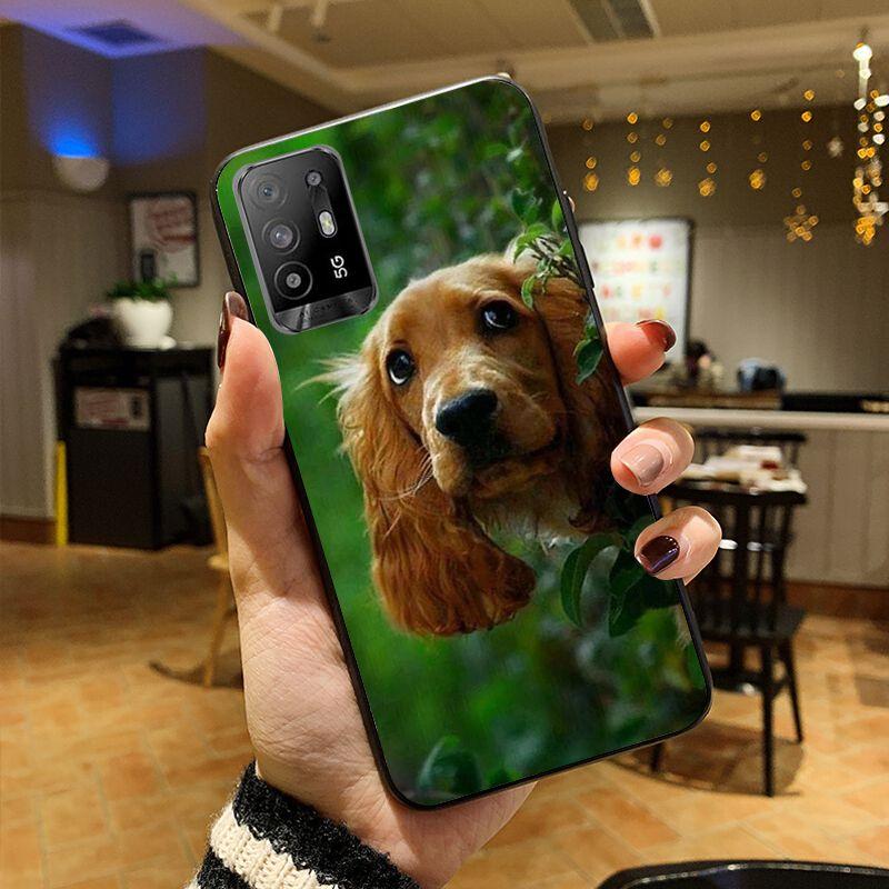 Harper kokršpaněl hellip štěňata psů Kryt na telefon Pro OPPO A74 A94 A3S A5S A9 A12 A15S A52 A53 A72 A73 2020 A91 5G Pouzdro coque