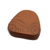 Harley Motorcycle Rear Backrest Bag Pad - Brown