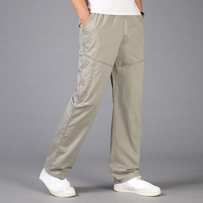 Pantaloni da lavoro alla moda taglie forti Pantaloni da uomo in cotone Pantaloni lavati Pantaloni di grandi dimensioni