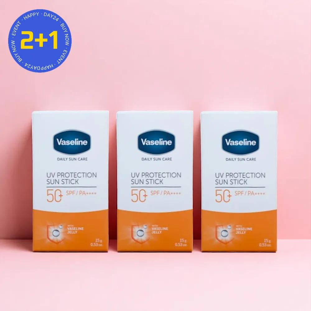 Vaseline Sun Stick Protection Sun Stick SPF50+ 15g 3 Pieces