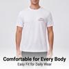 Versatile Crew Neck Short Sleeve T-Shirt for Men, Summer Casual Printed Top