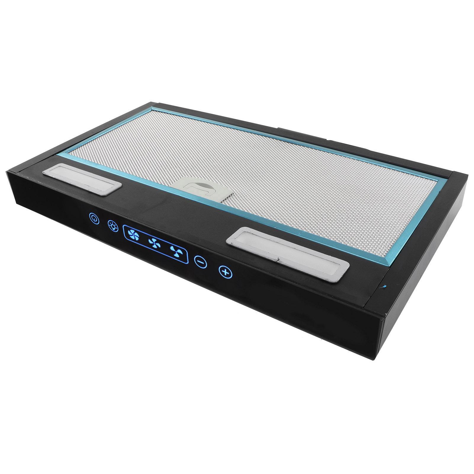 

Вытяжка под шкаф с 3-скоростным вентилятором, панель управления с сенсорным управлением из нержавеющей стали, светодиодная подсветка для дома на колесах, кемпера