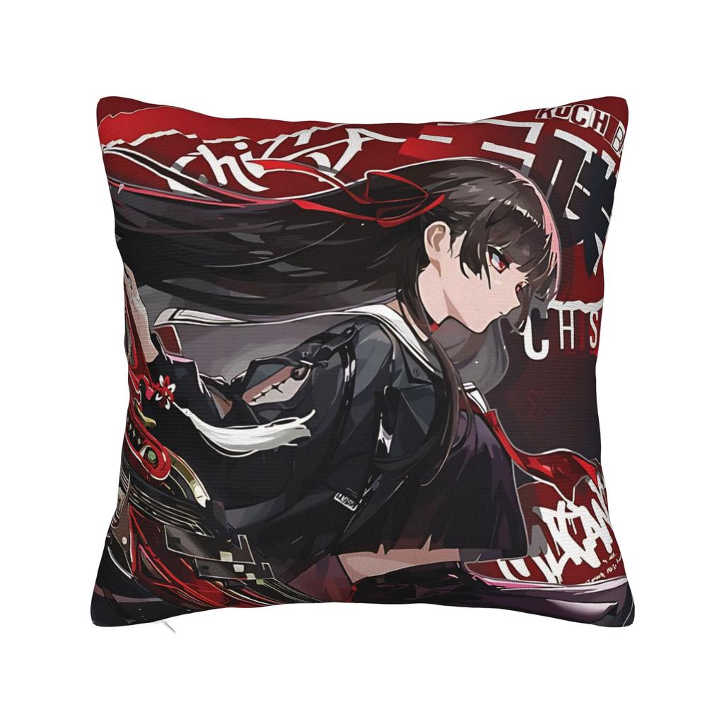 Pillow Cover Chisa Wuthering Wave  Kawaii Pillow Case For Living Room Sofa Pillowcases