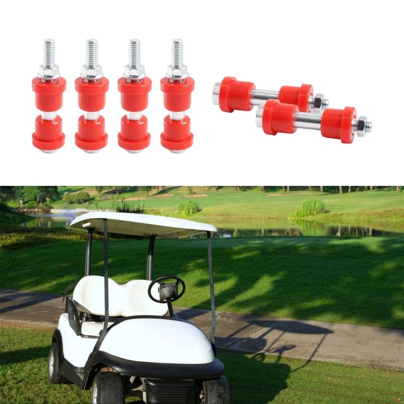 Golf Cart Spring Bushing Kits With Screws For 1015583 101230 Golf Cart Rear Leaf Spring Bushing and Sleeves Enduring