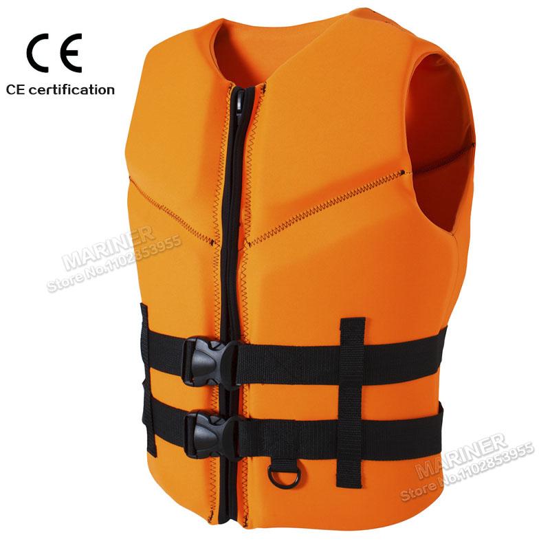 

Рятувальний жилет Wakesurf Comp Vest, сертифікований CE, неопреновий рятувальний жилет для вейк-серфінгу, але чудово підходить для всіх інших водних видів спорту S (Weight-40-50 KG)