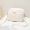 Trendy Embroidered Women's Bag Small Square Bag Single Camera Bag Urban Minimalist Style Shoulder Crossbody Bag
