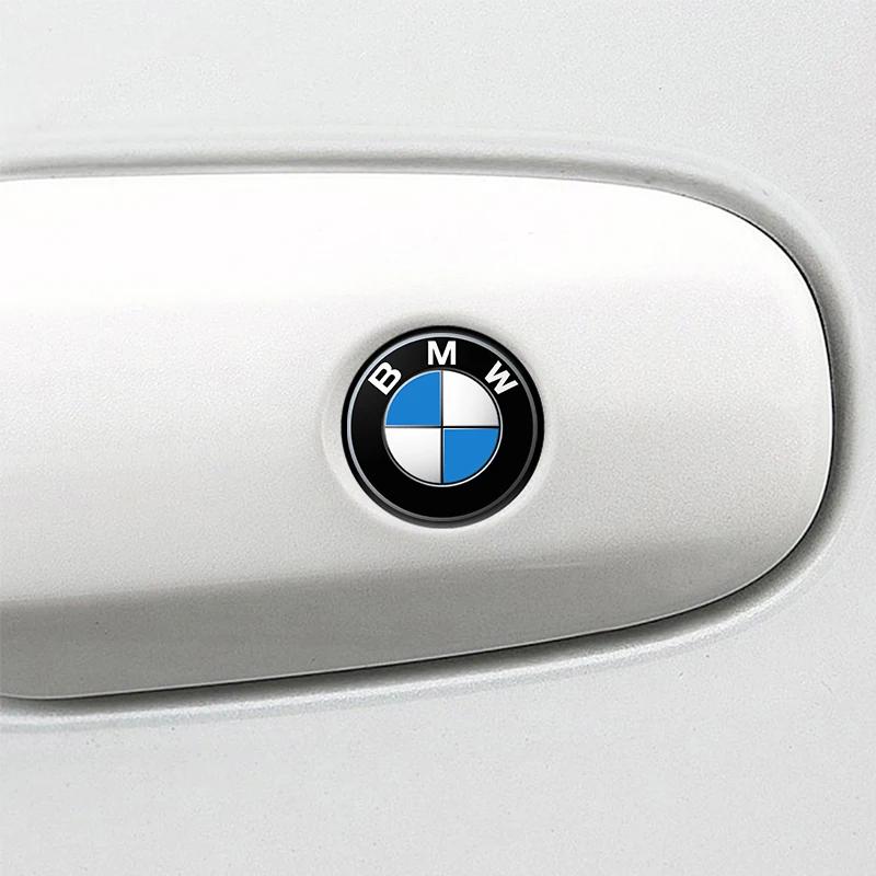 Car Door Lock Keyhole Protector Stickers Trim Automotive Door Entry Guard For BMW M Power Performance F10 F31 E36 E39 E87 E90 X5 Drswk70