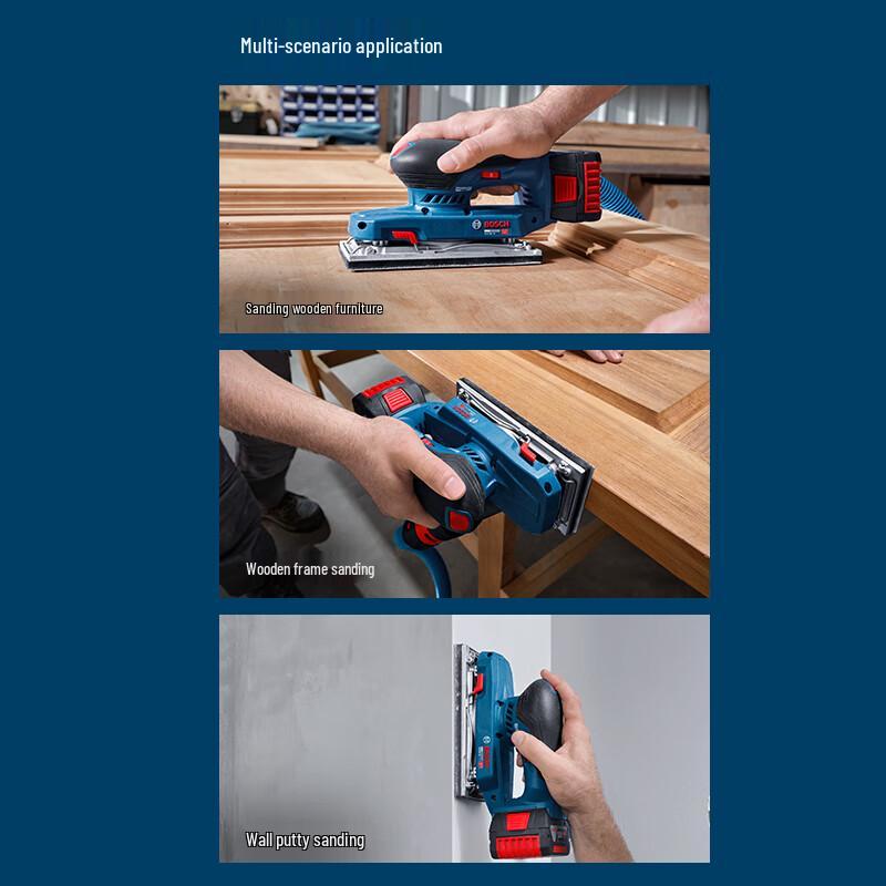 Bosch GSS18V-18 Heavy Duty Orbital Sander (Bare Tool) CN plug (adapter included)
