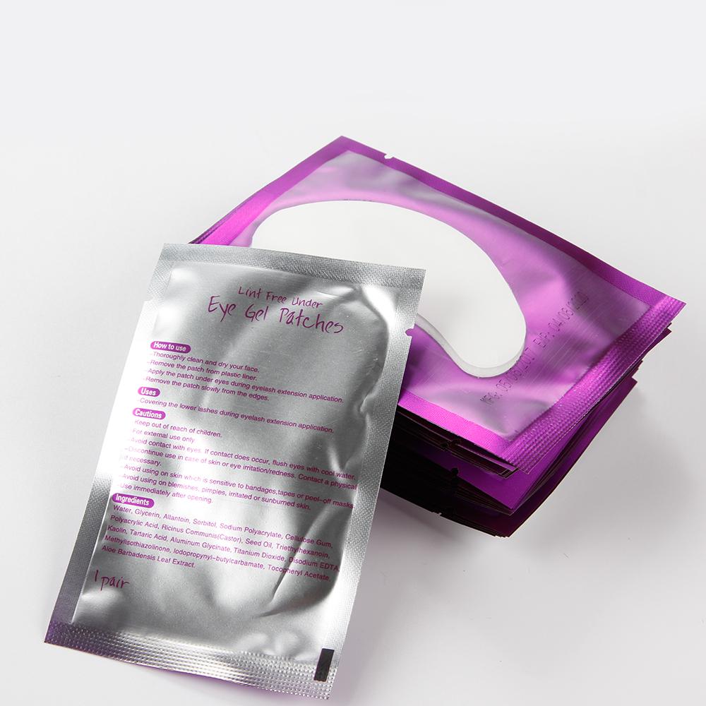 50 Pairs Under Eye Paper Patches Grafted Lash Eyelash Extension Pads Eye Lash Make Up Tools