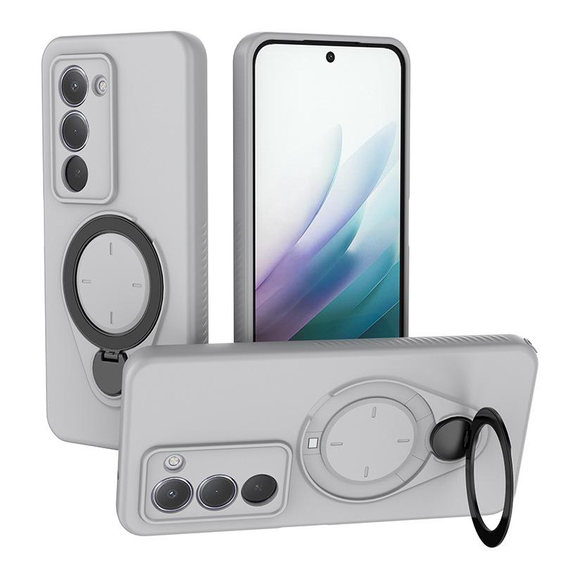 For Xiaomi Redmi 15(169.5*80.5*8.5mm) Magnetic Phone Case,Soft TPU Kickstand MagSafe Phone Cover for Xiaomi Redmi 15(169.5*80.5*8.5mm)