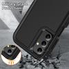 3 In 1 Heavy Armor Defend Phone Case For Samsung Galaxy A16 A06 A15 A14 A54 A26 A36 A56 A17 A27 A37 5G Plastic Frame TPU Cover