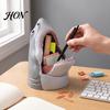 Shark Themed Box Snack Bowl Desk Organizer, Head Jewelry Candy Decorative Storage Container Box, Desktop for Home Office Party Serving Dish
