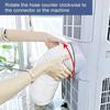 PVC Hose Vent Hose Flexible Hose Exhaust Hose Portable Ac Hose Connector  Indoor Workplace