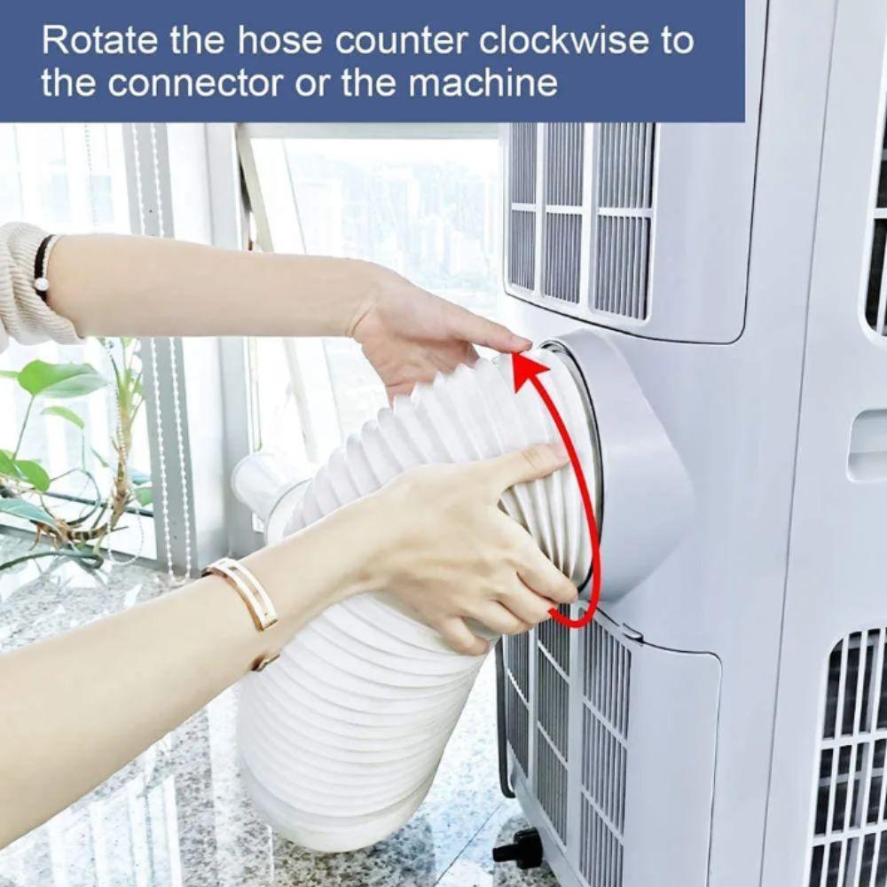 PVC Hose Vent Hose Flexible Hose Exhaust Hose Portable Ac Hose Connector Indoor Workplace