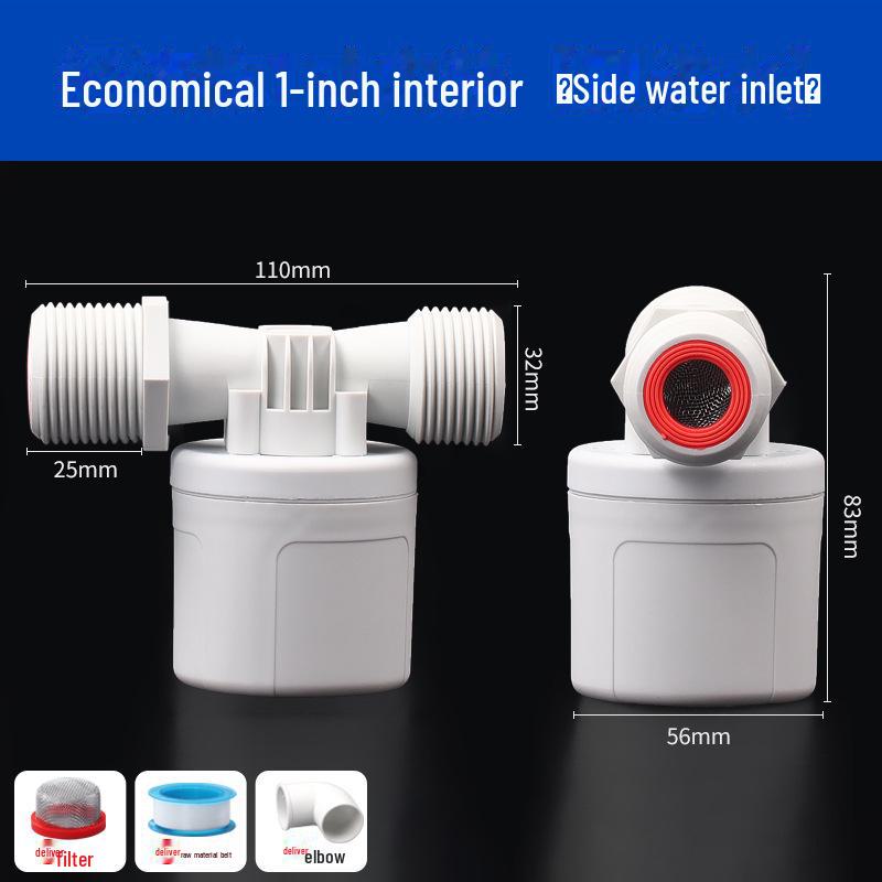 Válvula de Flotador Automática Controlador de Nivel de Agua para Tanques